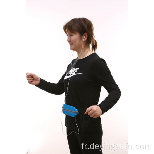 sac de taille sport avec téléphone